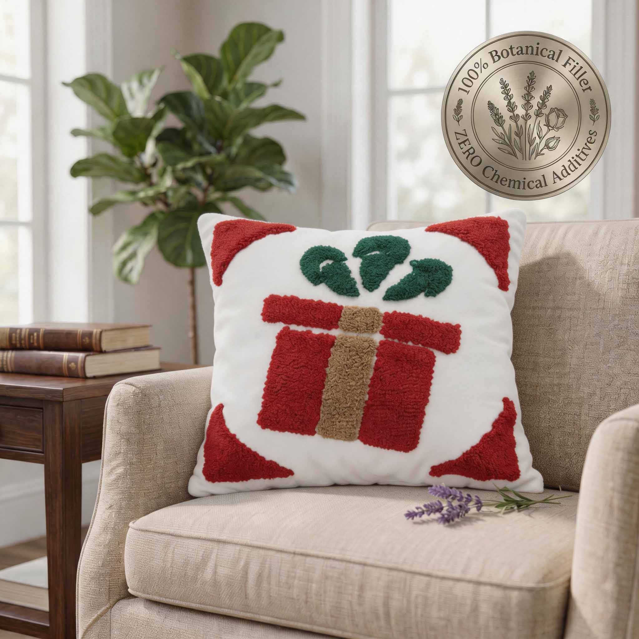 Aromatherapy Herbal Pillow – Embroidery Series (Christmas-gifts)