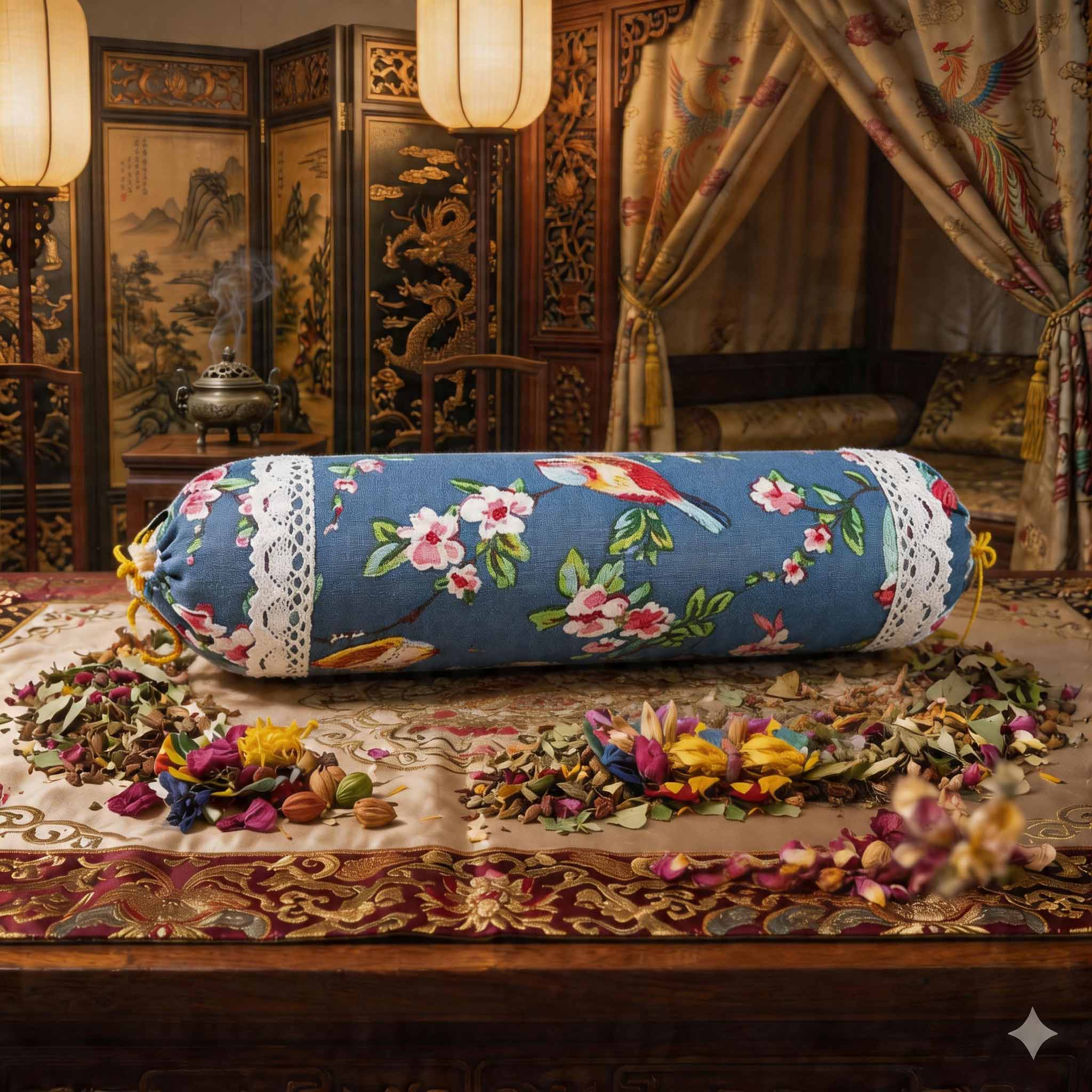 Aromatherapy Herbal Pillow – Emperor Pillow (Cylinder 1)