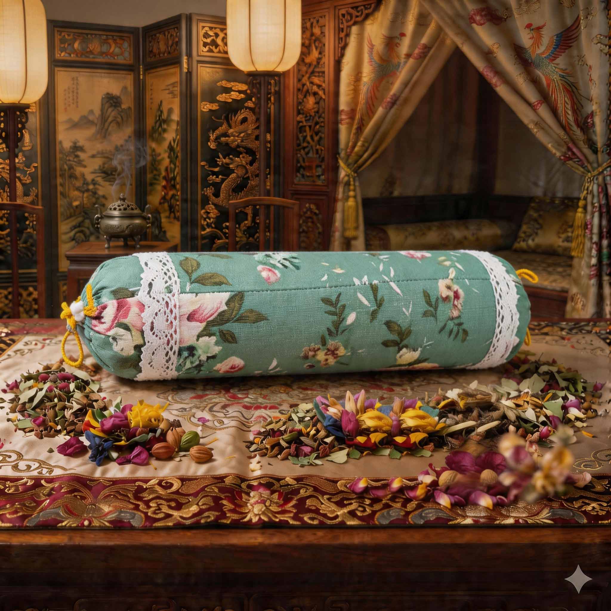 Aromatherapy Herbal Pillow – Emperor Pillow (Cylinder 2)