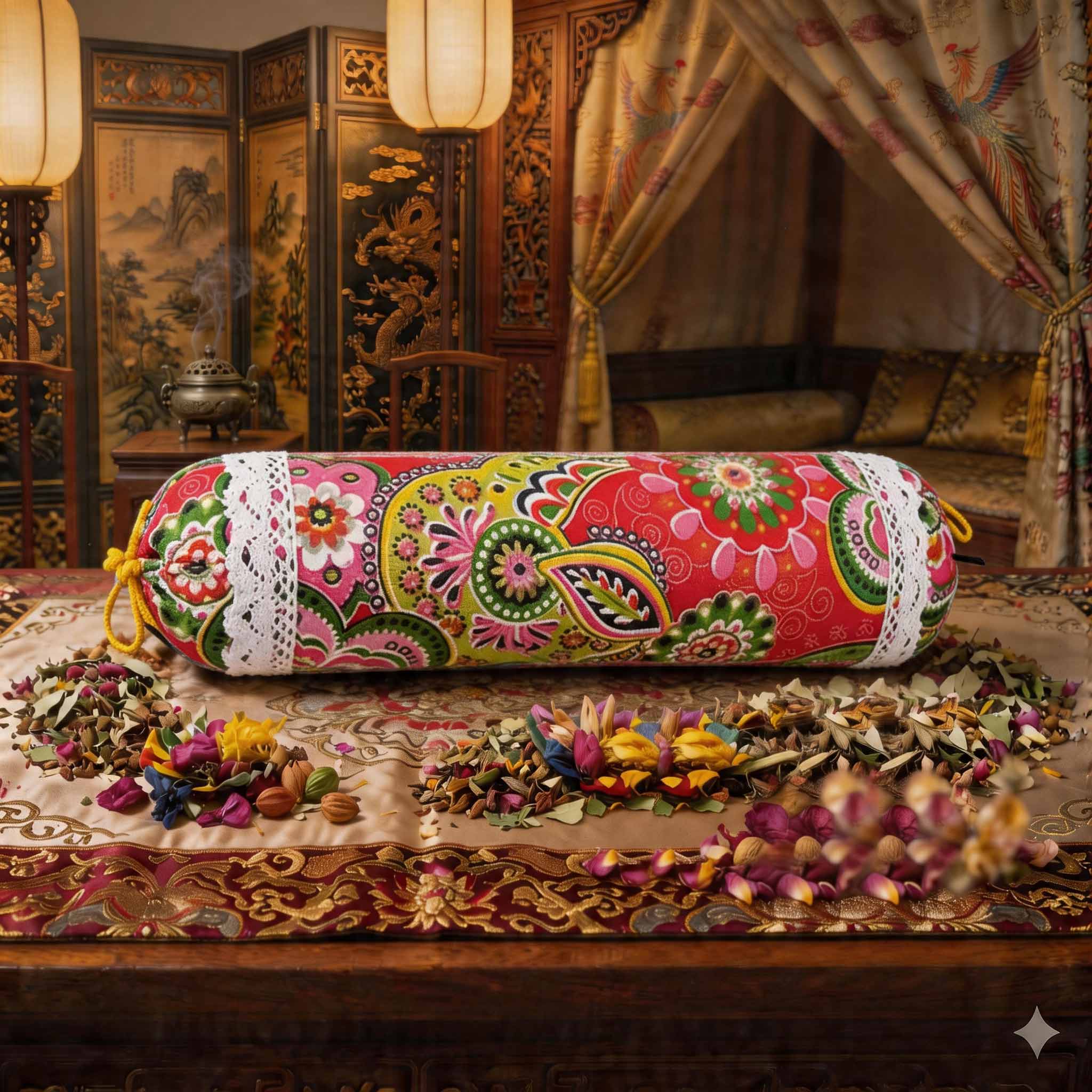 Aromatherapy Herbal Pillow – Emperor Pillow (Cylinder 3)