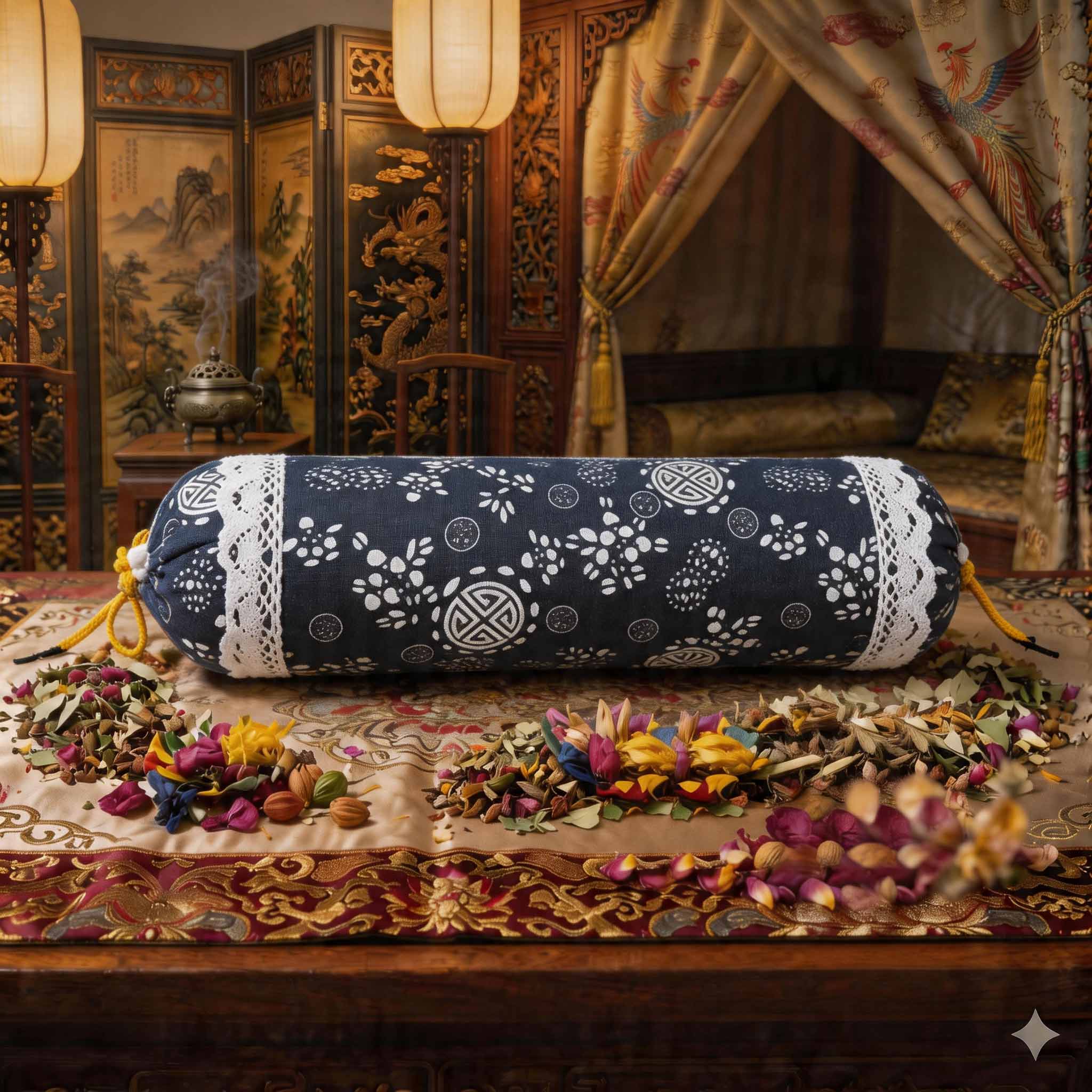 Aromatherapy Herbal Pillow – Emperor Pillow (Cylinder 4)