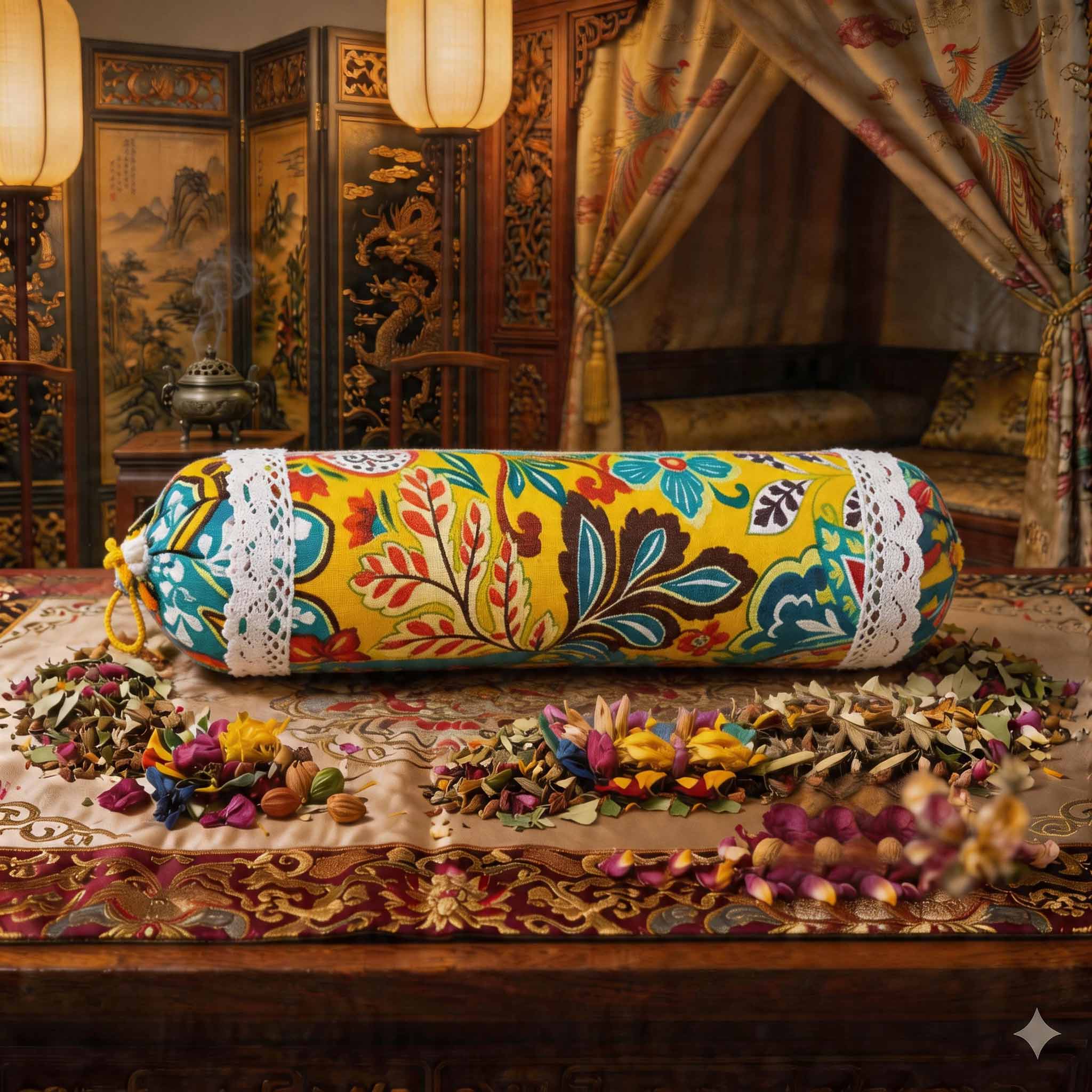 Aromatherapy Herbal Pillow – Emperor Pillow (Cylinder 5)