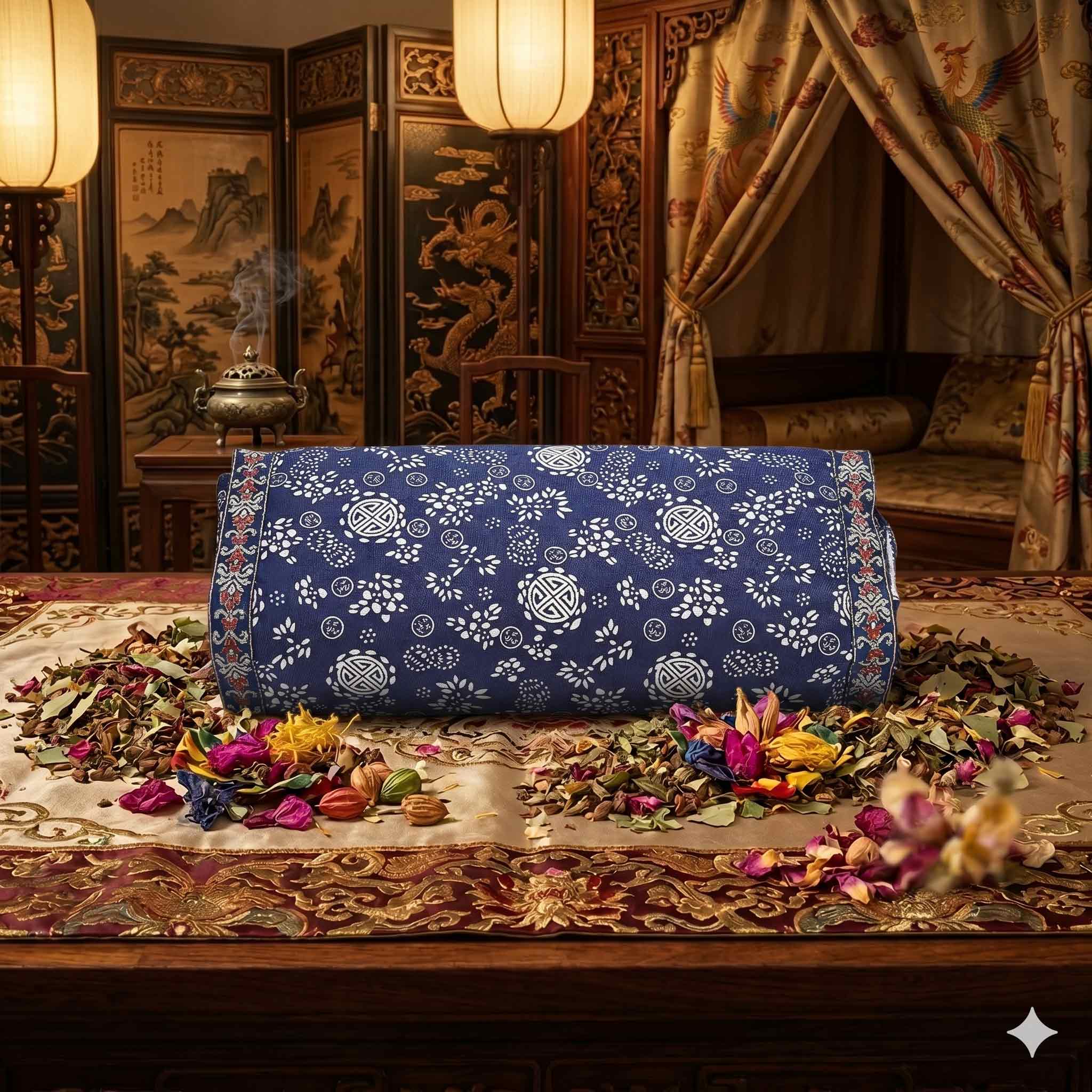 Aromatherapy Herbal Pillow – Emperor Pillow (Square 3)