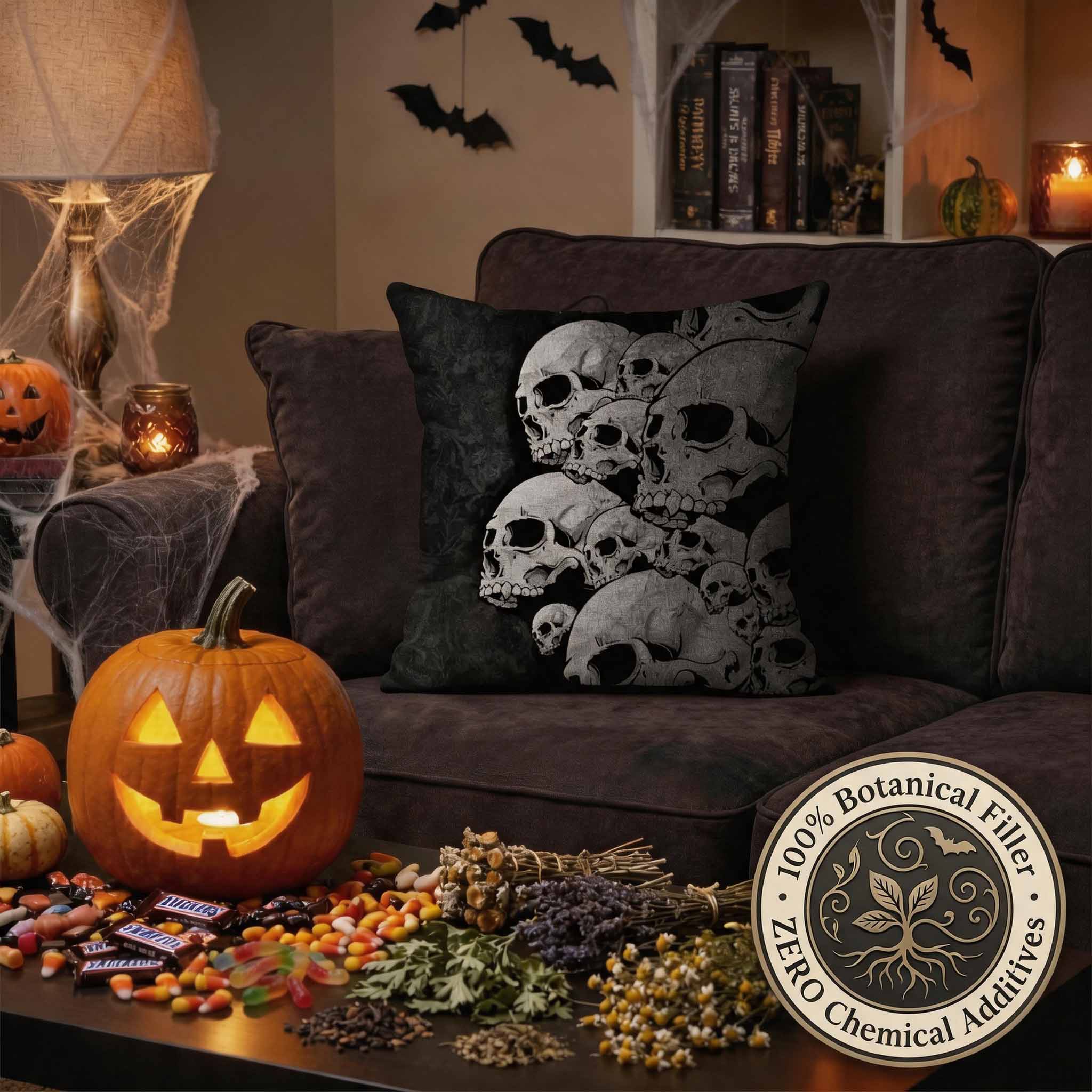 Aromatherapy Herbal Pillow – Skull Series (Stacked-Skull-Pillow)