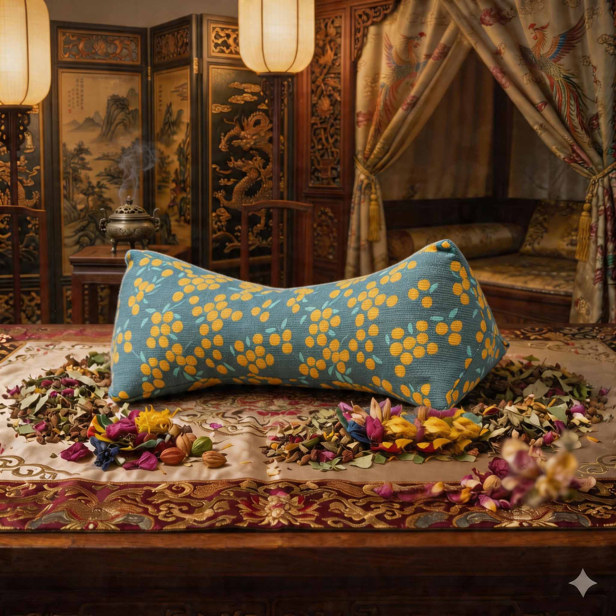 Aromatherapy Herbal Pillow – Emperor Pillow (Triangular 5)