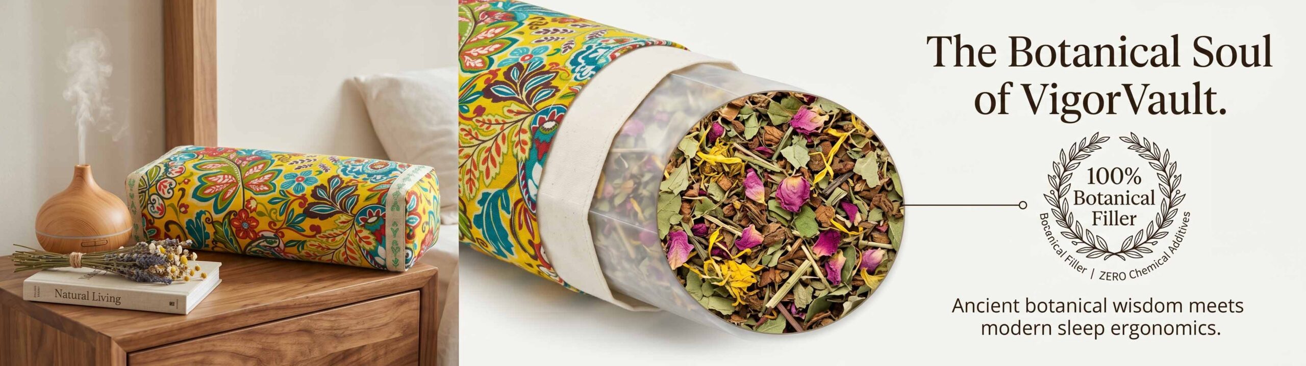 VigorVault Herbal Pillow Banner