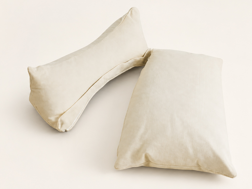 Two-piece botanical pillow system