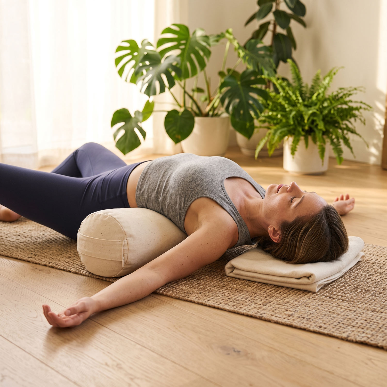 Supported Backbend